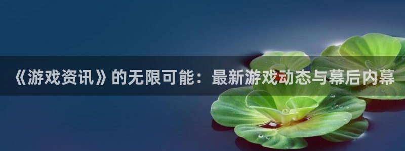 星欧娱乐平台官网客服电话：《游戏资讯》的无限可能：最新游戏动