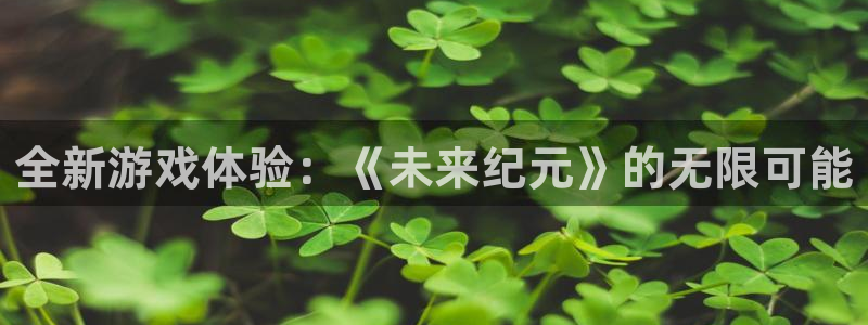 星欧娱乐怎么注册：全新游戏体验：《未来纪元》的无限可能